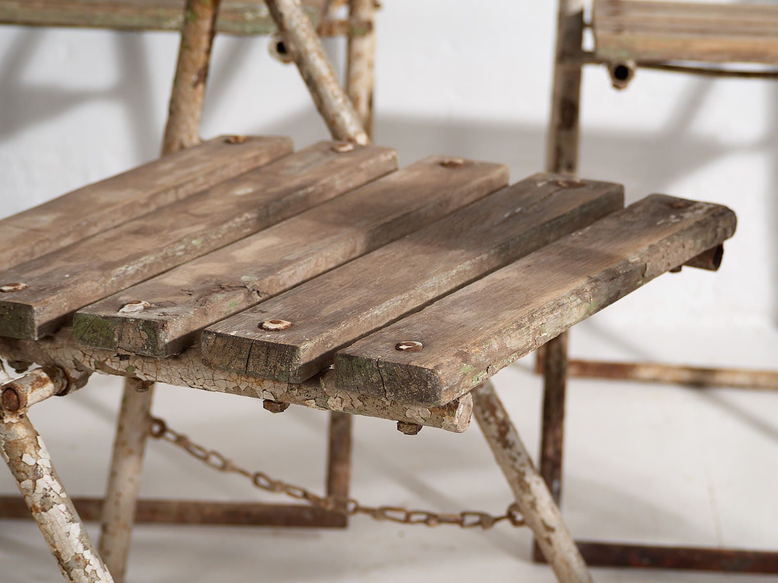Antique Garden Chairs (C.1920).Set Of 4 Pieces #31 photo furniture