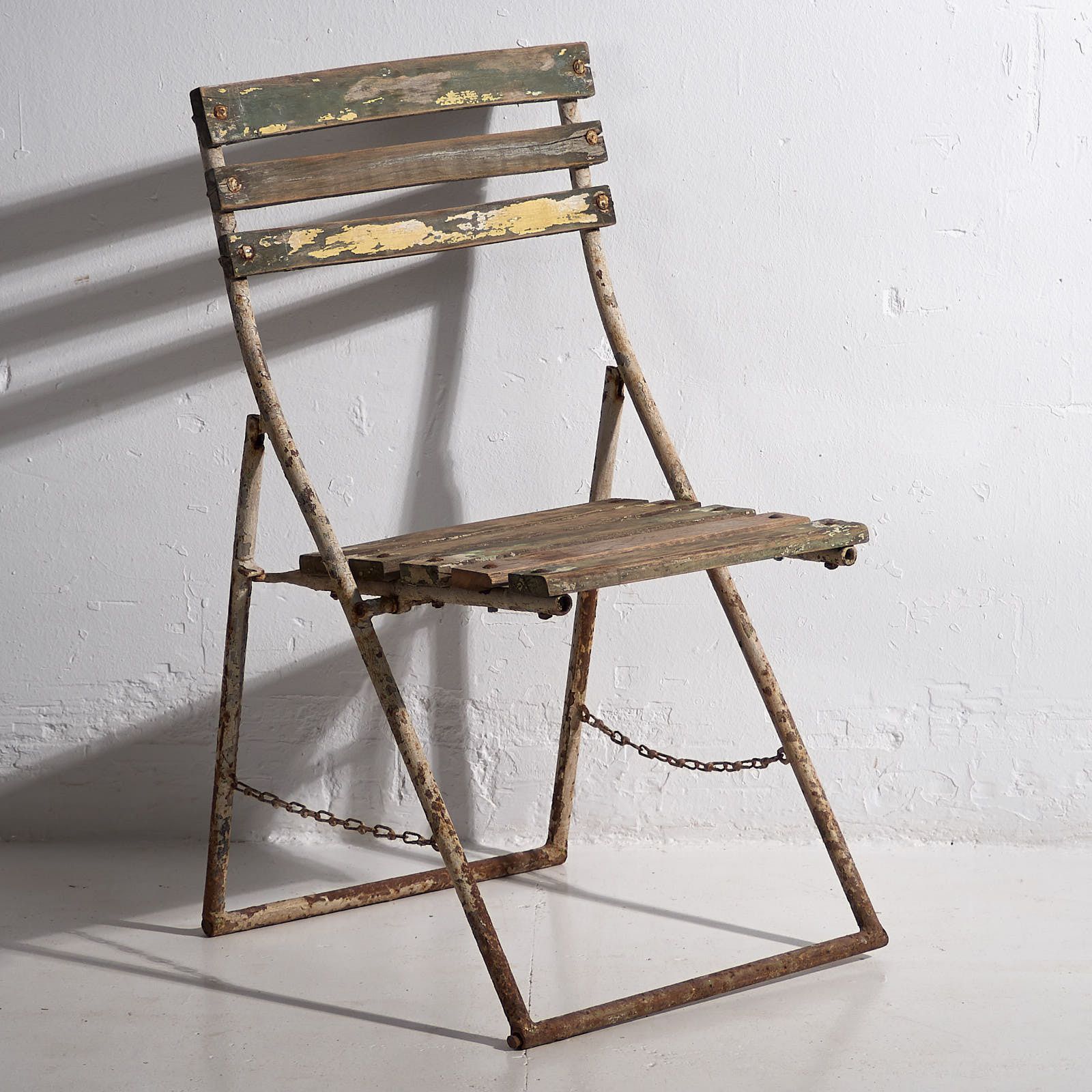 Antique Garden Chairs (C.1920).Set Of 4 Pieces #31 photo buy