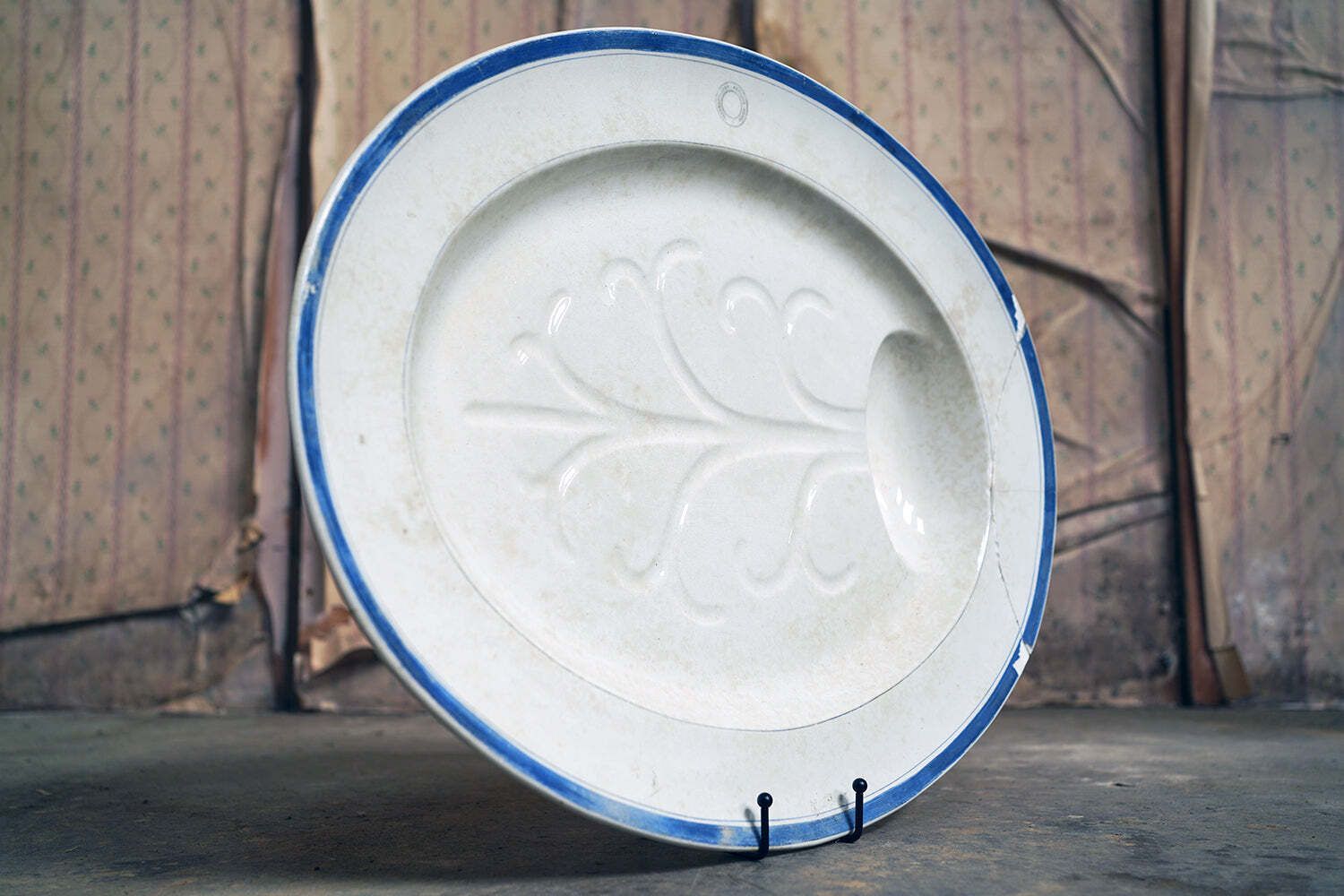 A Rare & Large Victorian Meat Platter; The Metropolitan Asylum Board; By Edge Malkin & Co C.1880