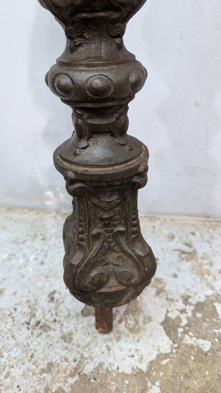 Cast Iron Staircase Banister From The Napoleon III Period photo 854.0
