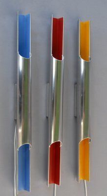 Pan Opticon Pendant Lamps By Bent Karbly For Lyfa, Denmark, 1970s, Set Of 3 photo furniture