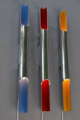 Pan Opticon Pendant Lamps By Bent Karbly For Lyfa, Denmark, 1970s, Set Of 3 photo for sale