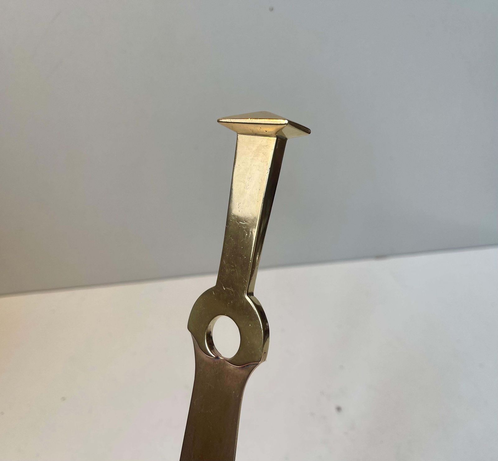 Scandinavian Art Deco Letter Opener In Brass, 1930s photo for sale