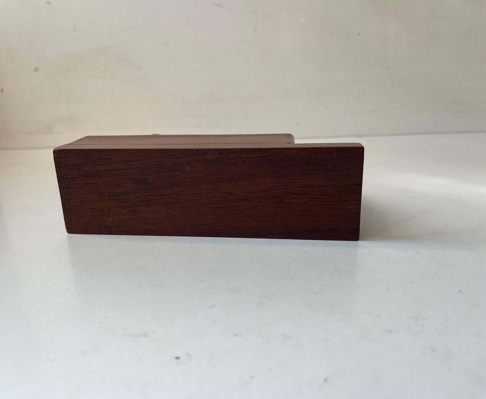 photo furniture Antique Oak Snuff Box In The Form Of A Woodworking Plane
