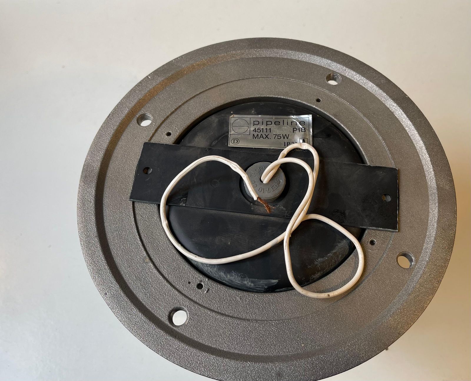 Industrial Pipe Built On Outdoor Lamp By Ole Pless Jørgensen For Nordisk Solar photo buy