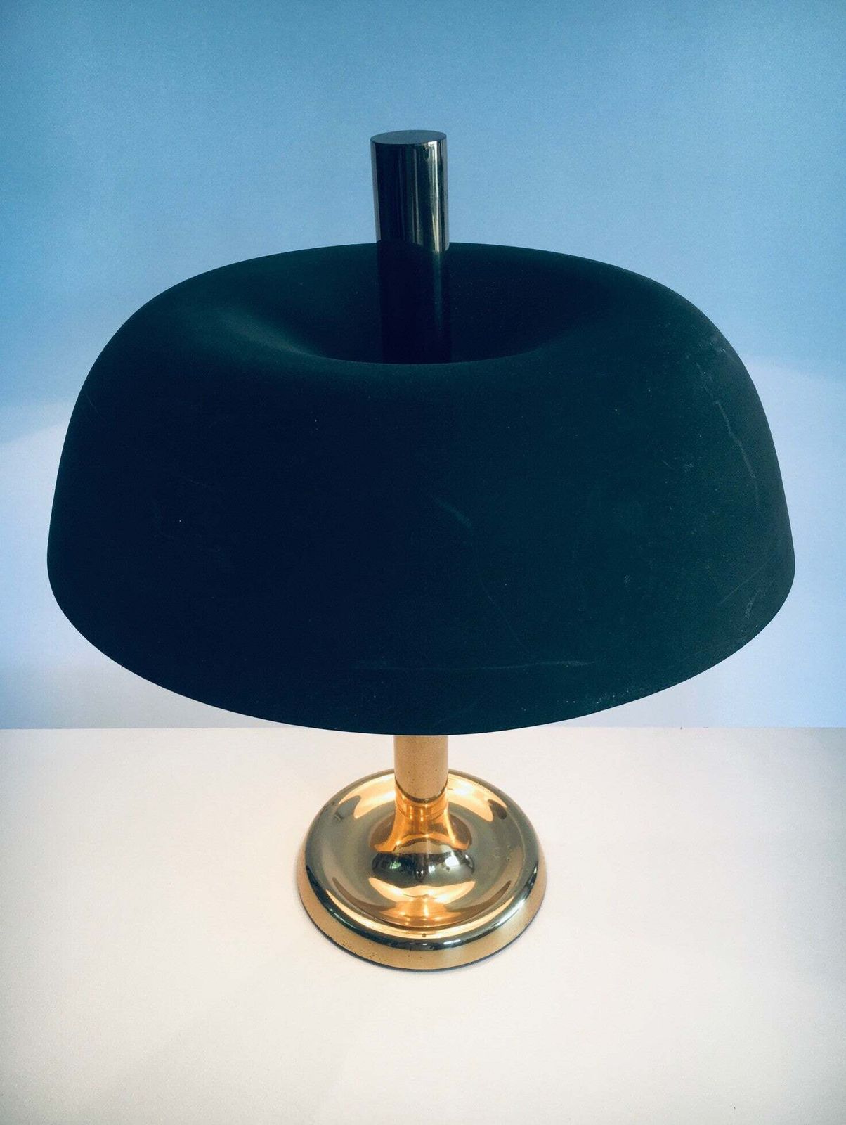 Verlichting Mid Century Modern Design Mushroom Tafellamp Model 7377 Van Egon Hillebrand, Duitsland, Jaren 1970 photo