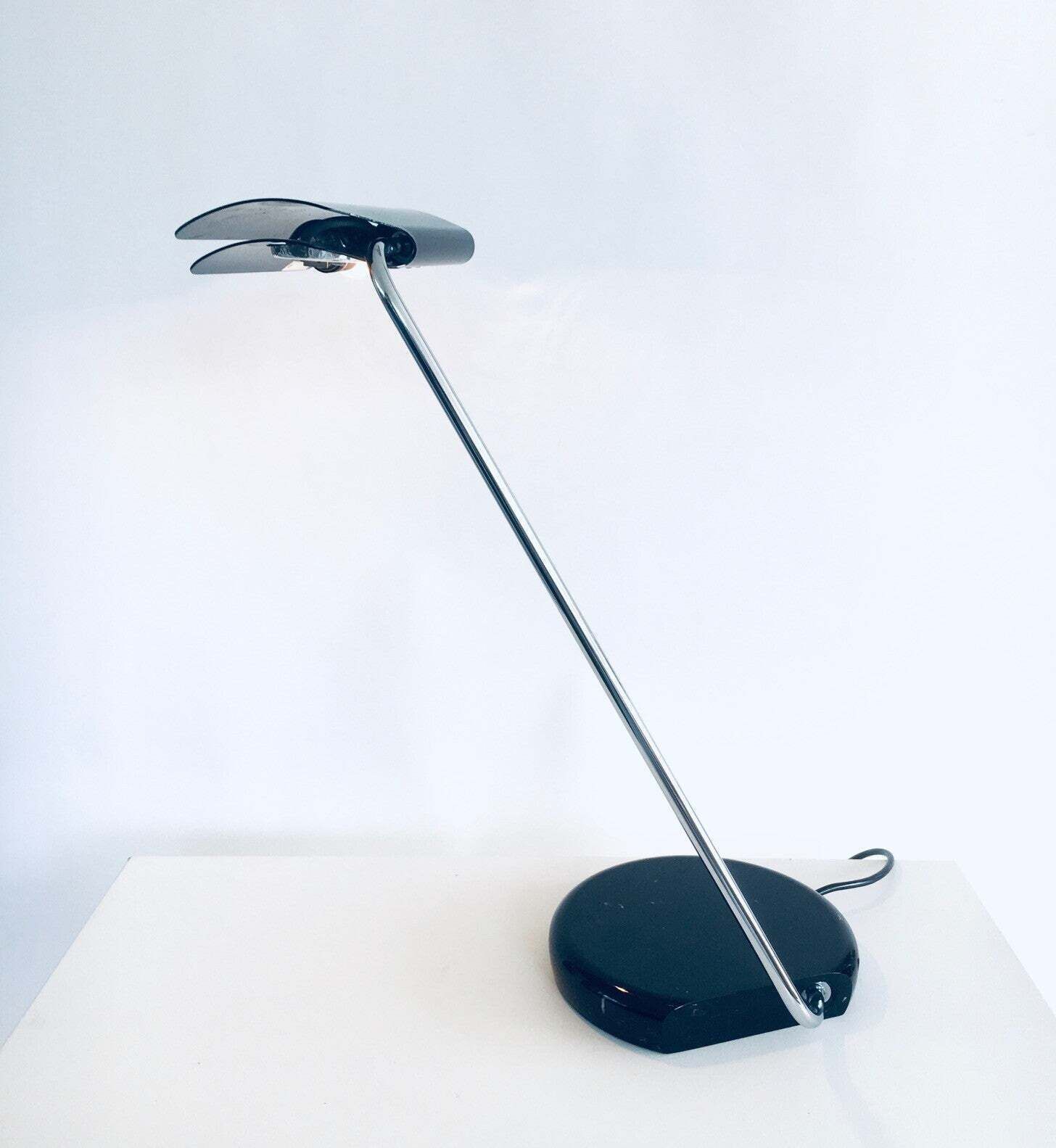 Postmodern Design Tegola Desk Lamp By Bruno Gecchelin, Italy 1980's photo vinterior
