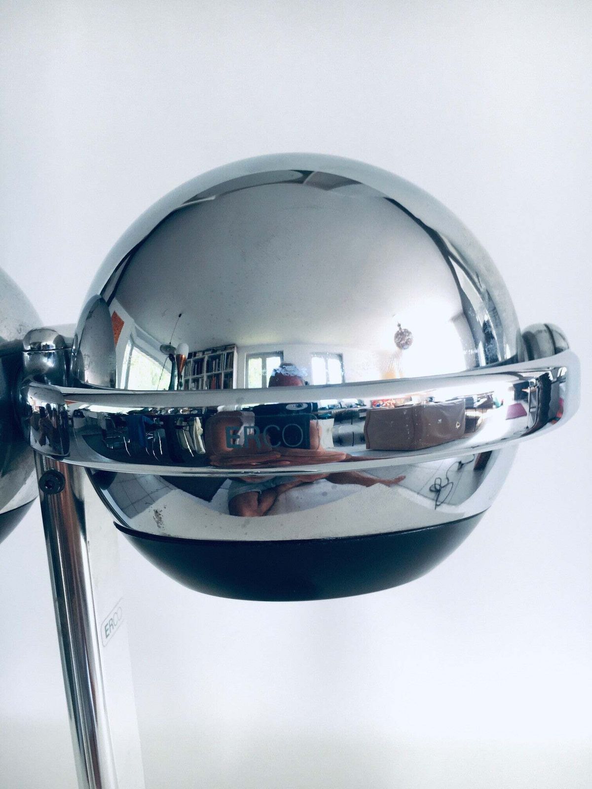 photo vinterior Space Age Design Spot Bureaulamp Van Terence Conran Voor Erco Leuchten, Duitsland, Jaren 1970