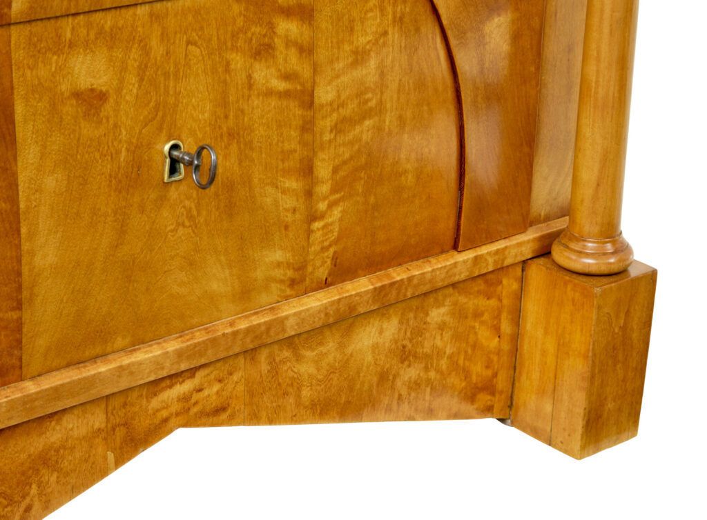 19th Century Swedish Empire Birch Chest Of Drawers photo 2195.0