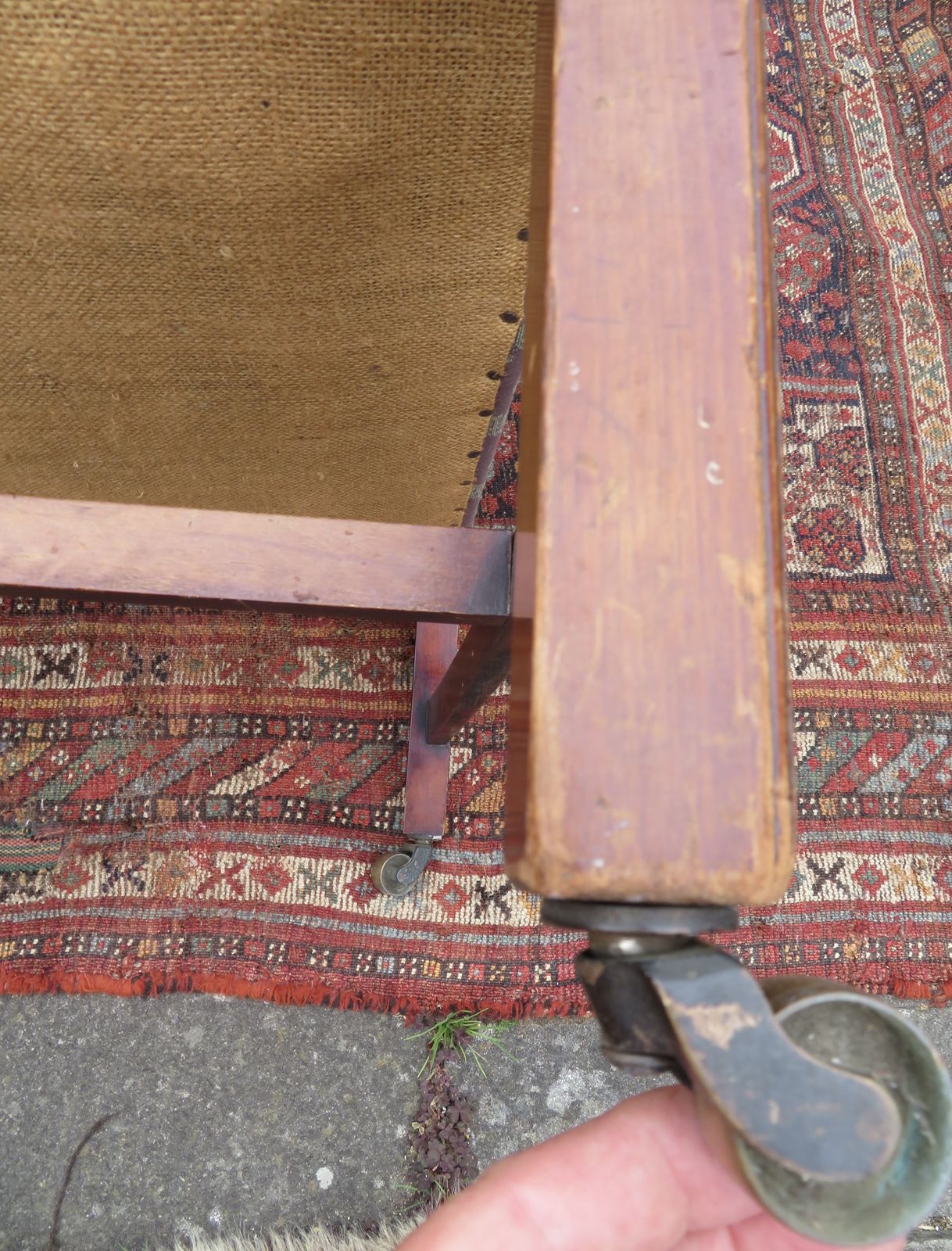 photo vinterior Howard And Sons Duke Style Armchair.