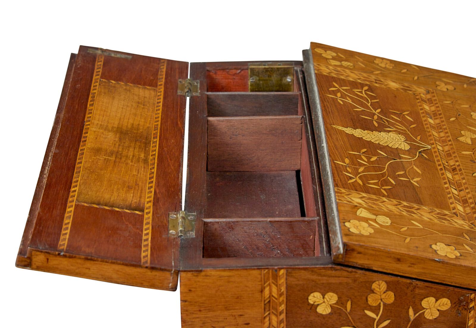 19th Century Inlaid Irish Killarney Writing Slope photo for sale