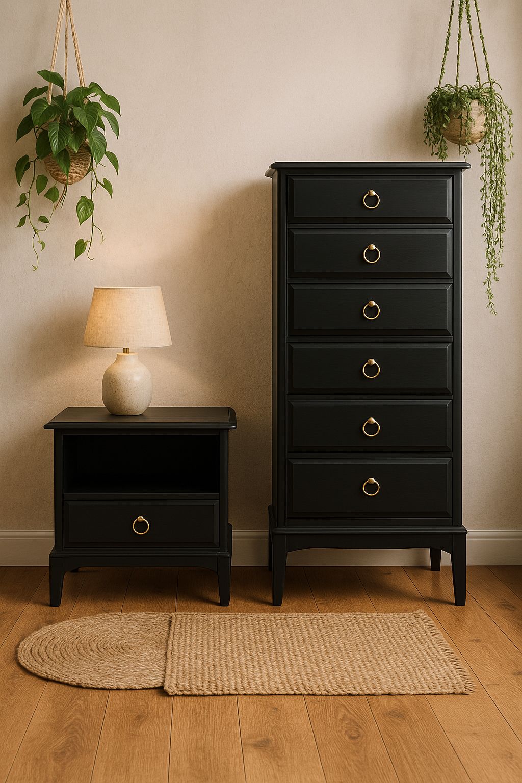 Vintage Stag Minstral Matching Bedroom Set