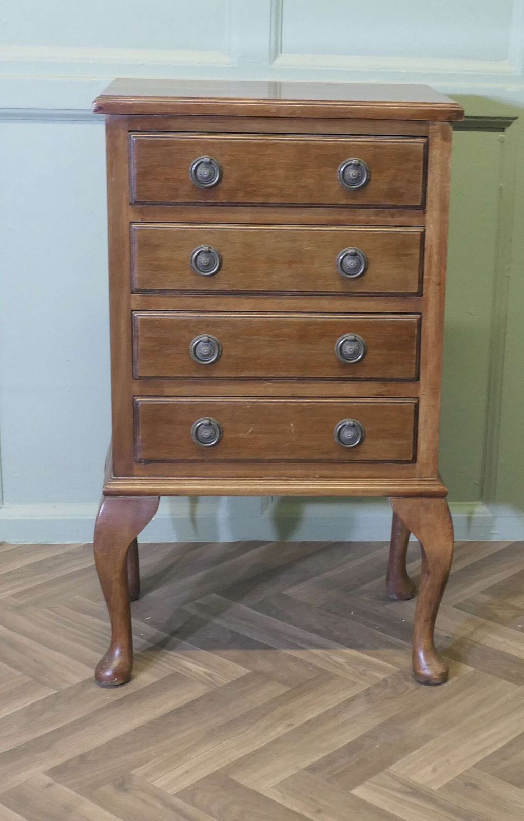 4 Drawer Walnut Chest Of Drawers photo furniture
