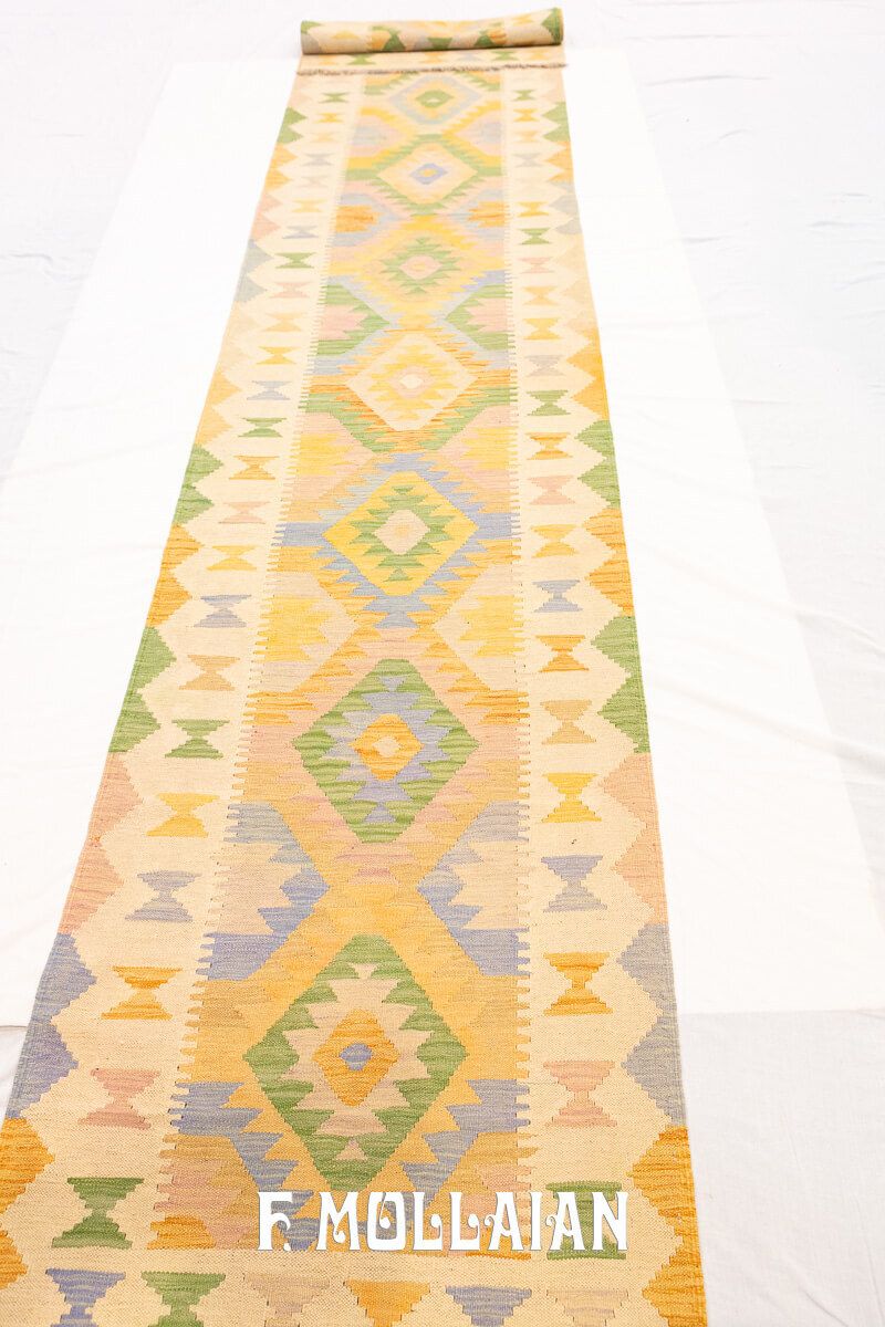 Kilim Rug For Hallway Extra Long photo 340.0