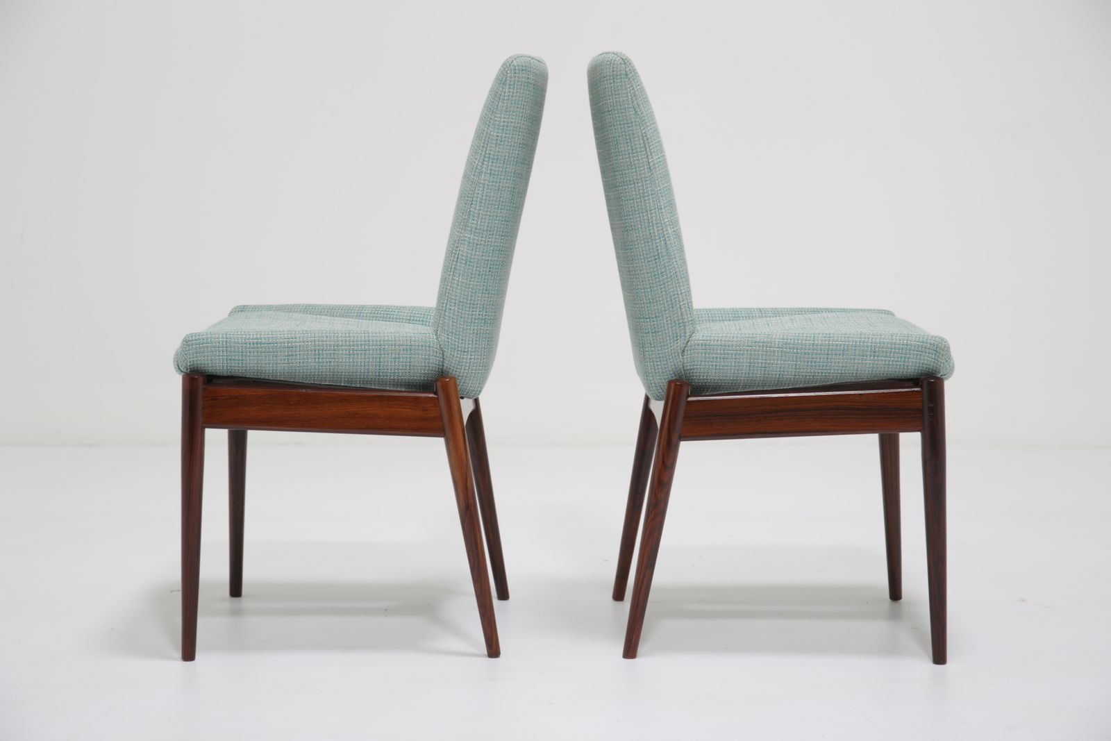 photo for sale Vintage Set Of 8 Rosewood Dining Chairs, “Hamilton” By Robert Heritage For Archie Shine, 1960s