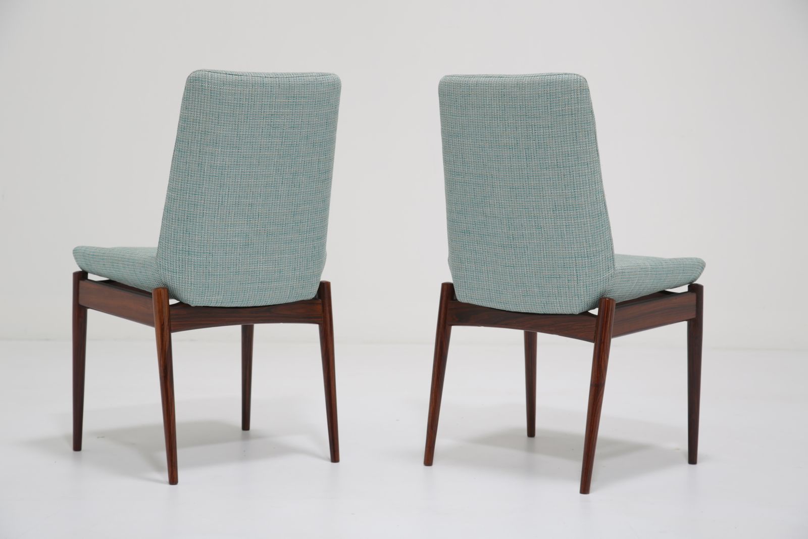 photo buy Vintage Set Of 8 Rosewood Dining Chairs, “Hamilton” By Robert Heritage For Archie Shine, 1960s