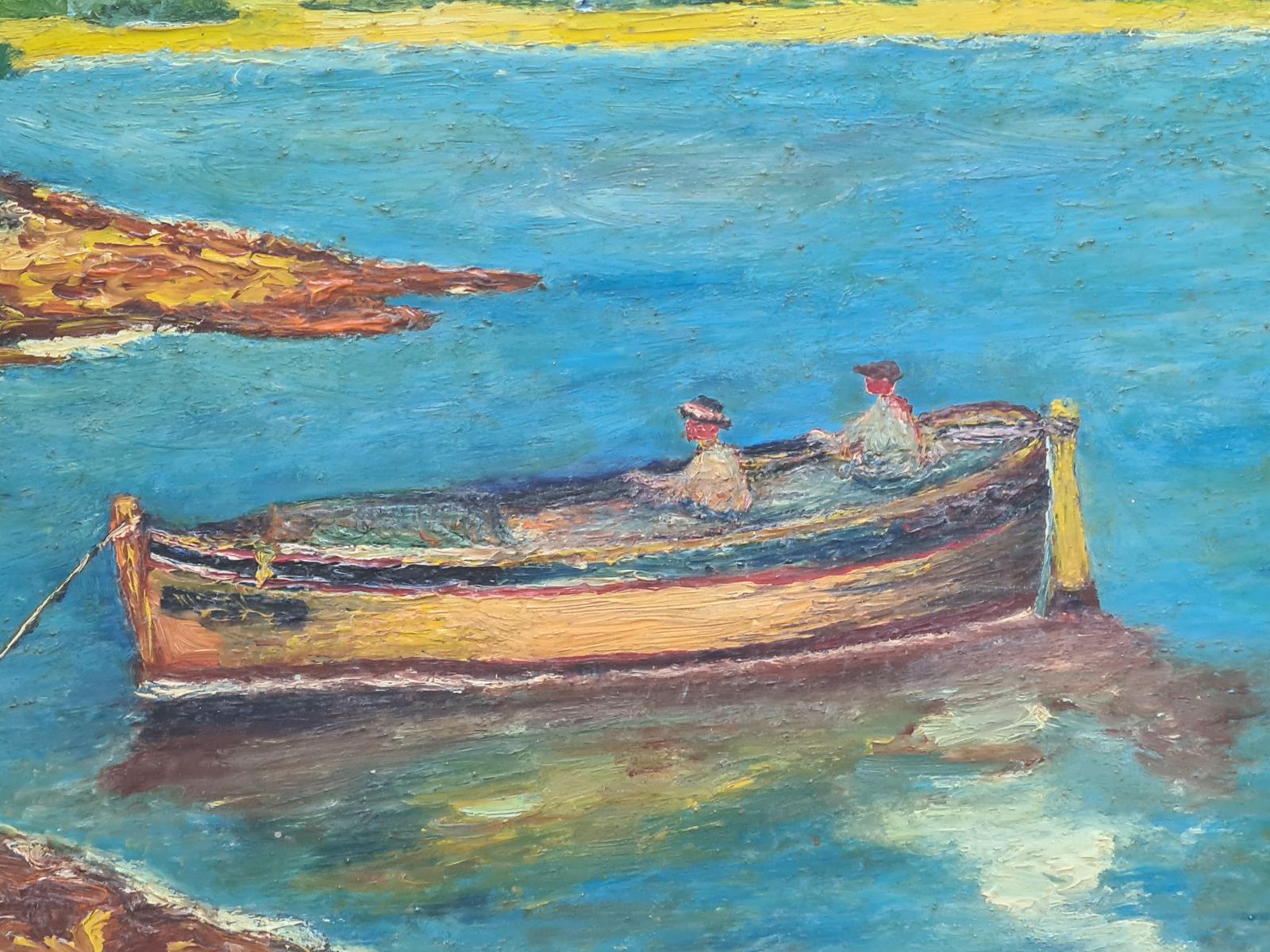 Fauvist Marine Landscape, The Cote D'azur photo Art