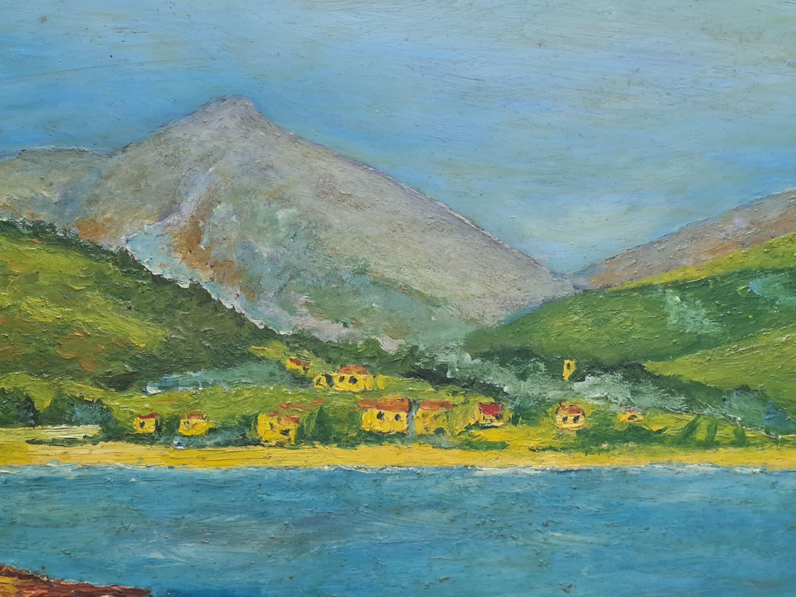 Fauvist Marine Landscape, The Cote D'azur photo 584.0