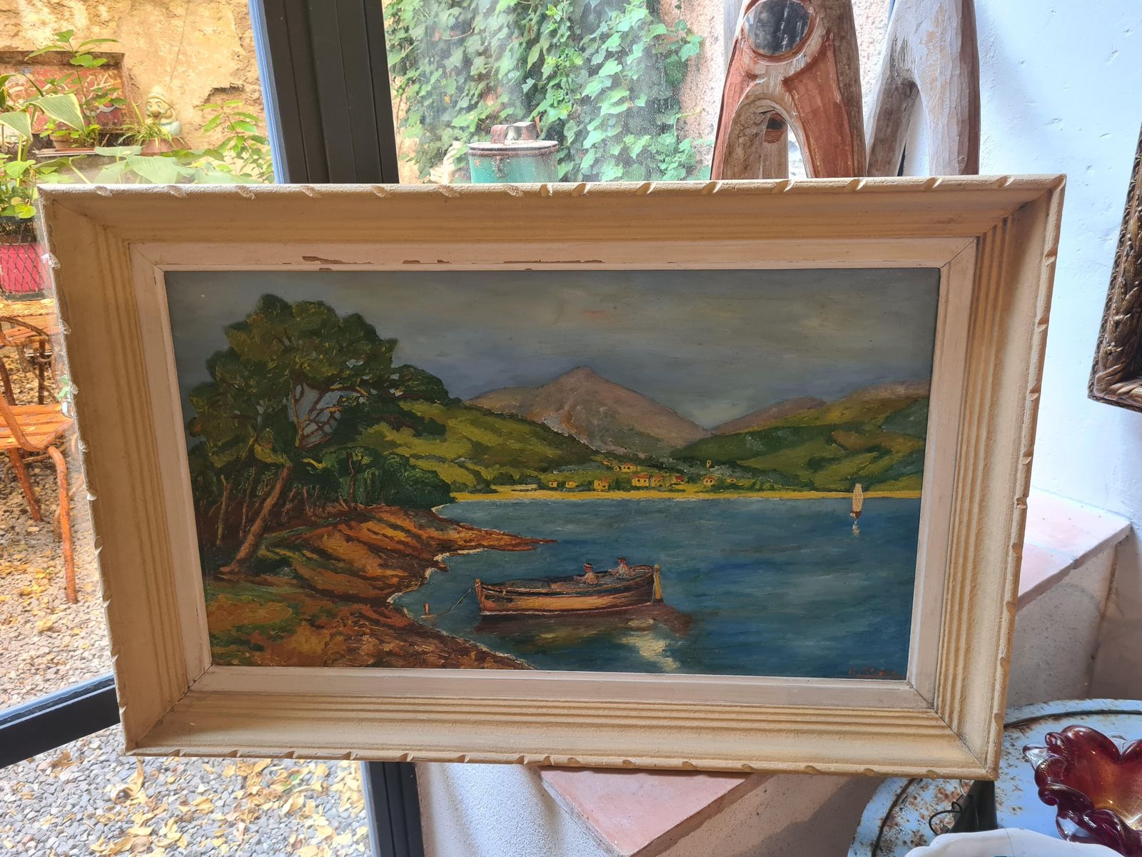 584.0 Fauvist Marine Landscape, The Cote D'azur photo