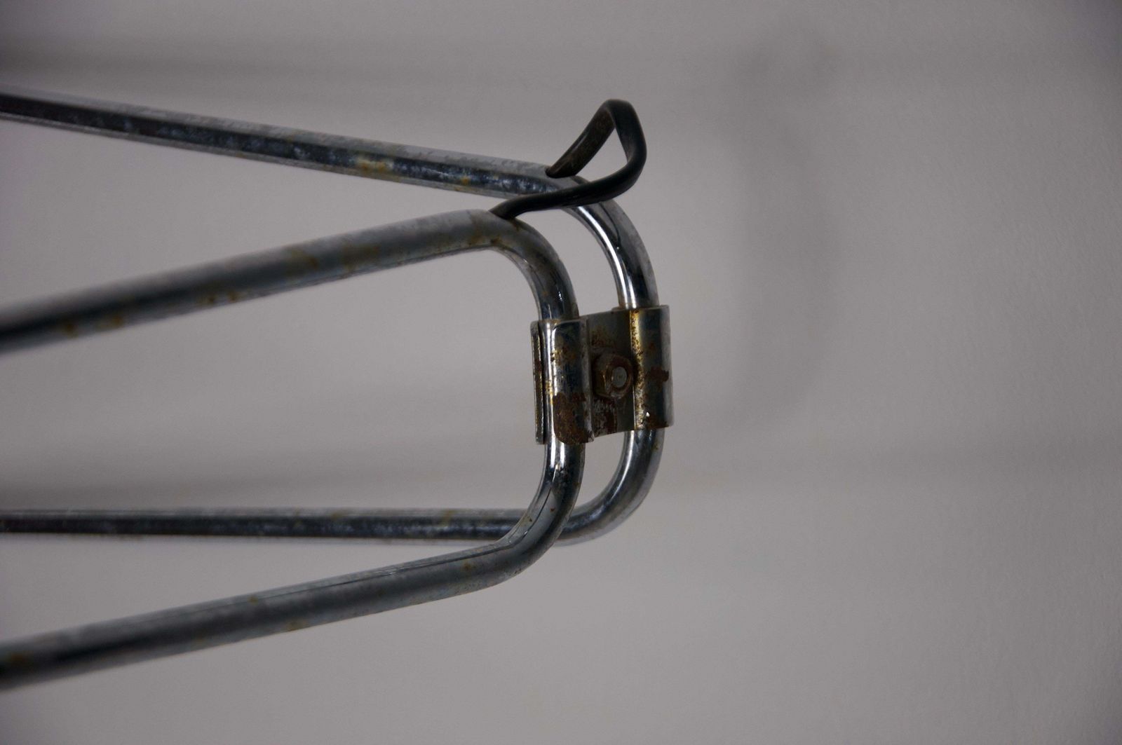 photo buy Mid Century Chrome Swing Arm Wall Lamp, France, 1950s