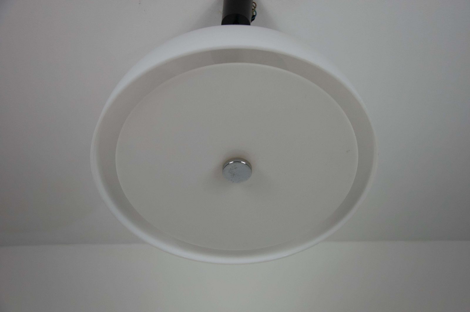 White Space Age Pendant Lamp, Germany, 1970s photo 794.0