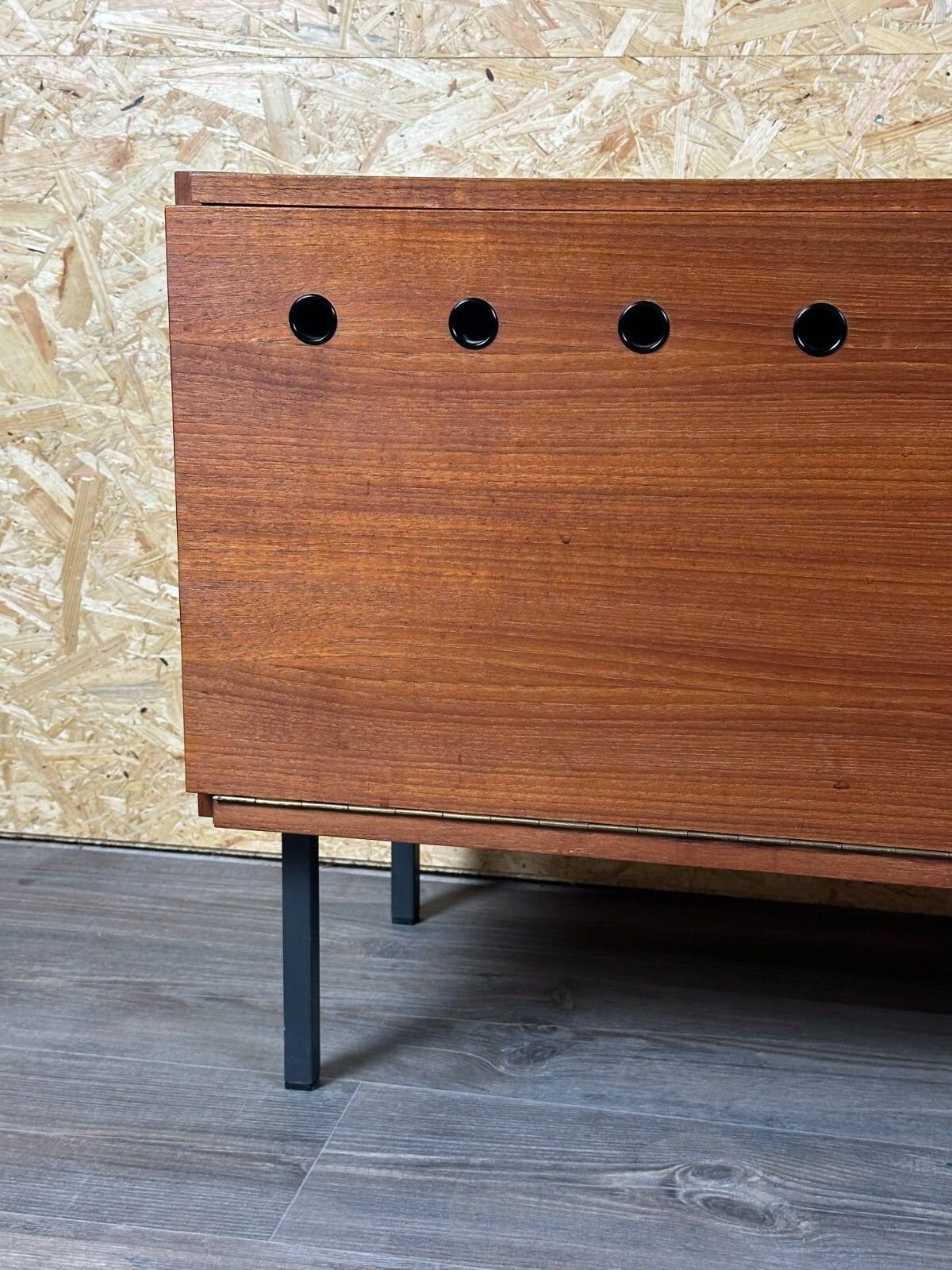 60s 70s Teak Sideboard Dresser Cabinet Rego Mobile Danish Modern Design photo Furniture