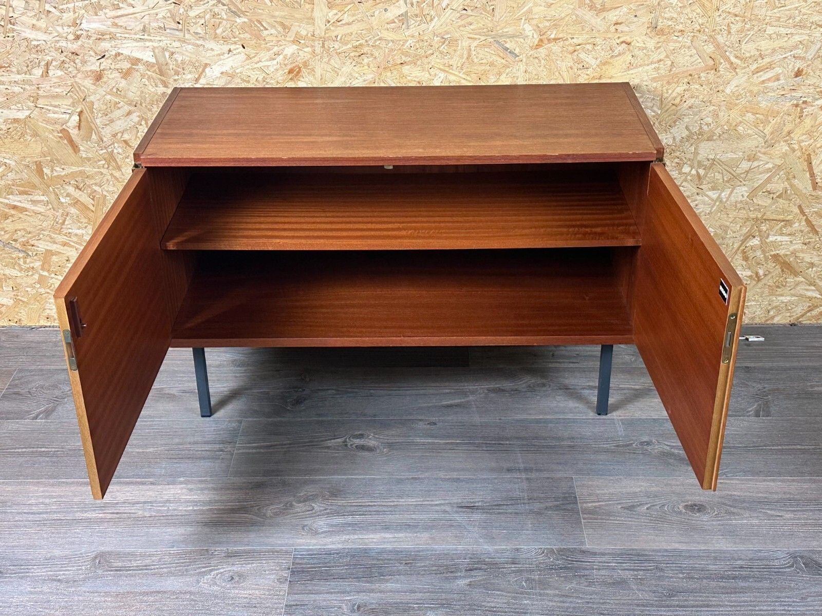 504.0 60s 70s Teak Sideboard Dresser Cabinet Rego Mobile Danish Modern Design photo