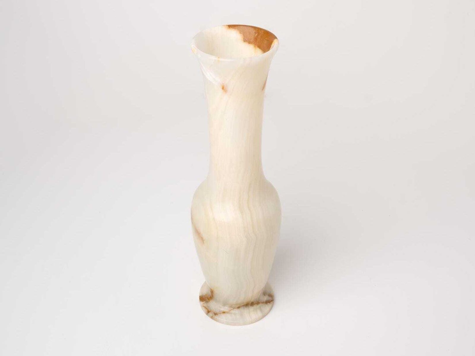 Large Natural Onyx Vase | Natural Stone Vase | Large Onyx Vase photo 140.0