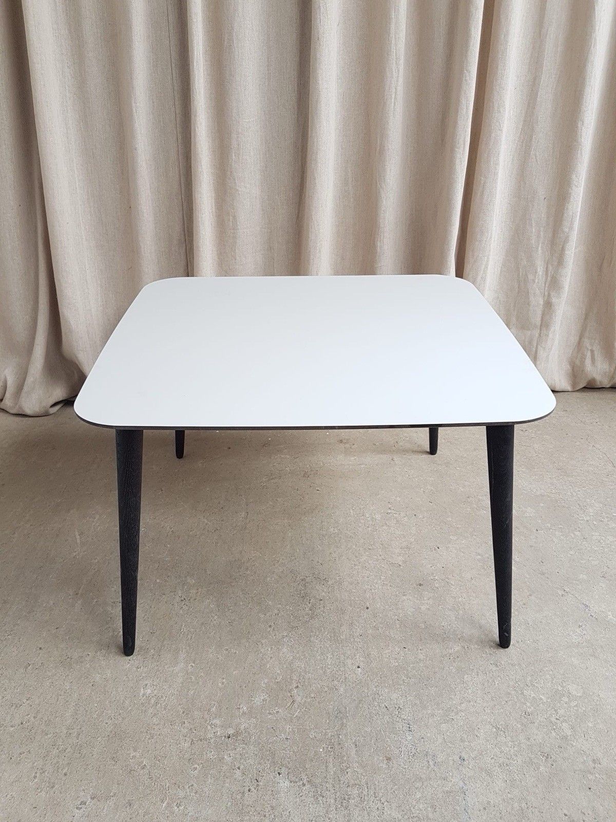 184.0 Vtg Late Mid Century Danish Side Coffee Table Scandi Retro R892 photo