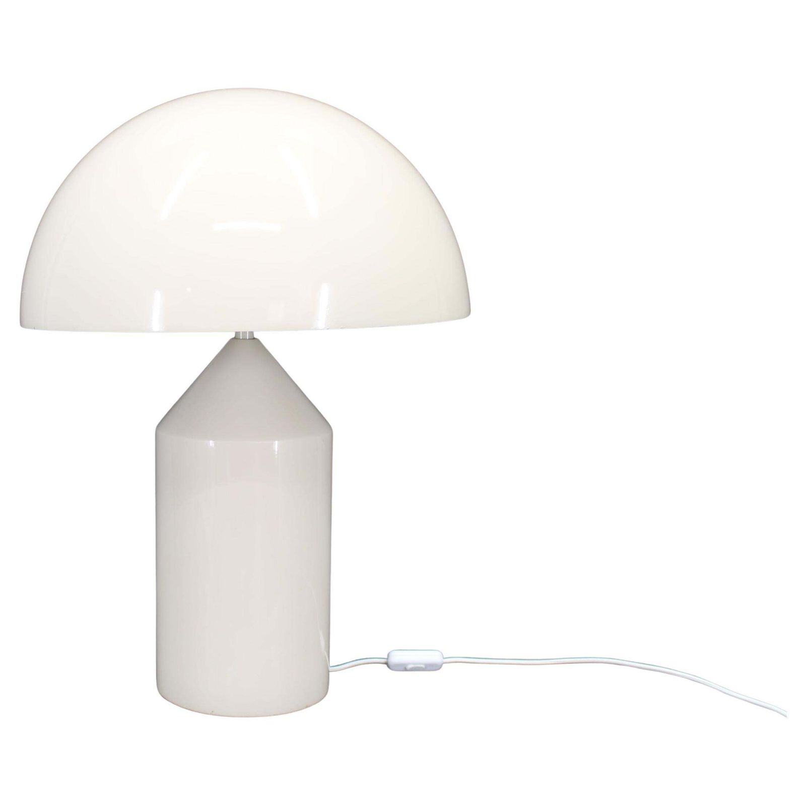 1970s Early Edition Of Vico Magistretti 'Atollo' Table Lamp For Oluce, Italy