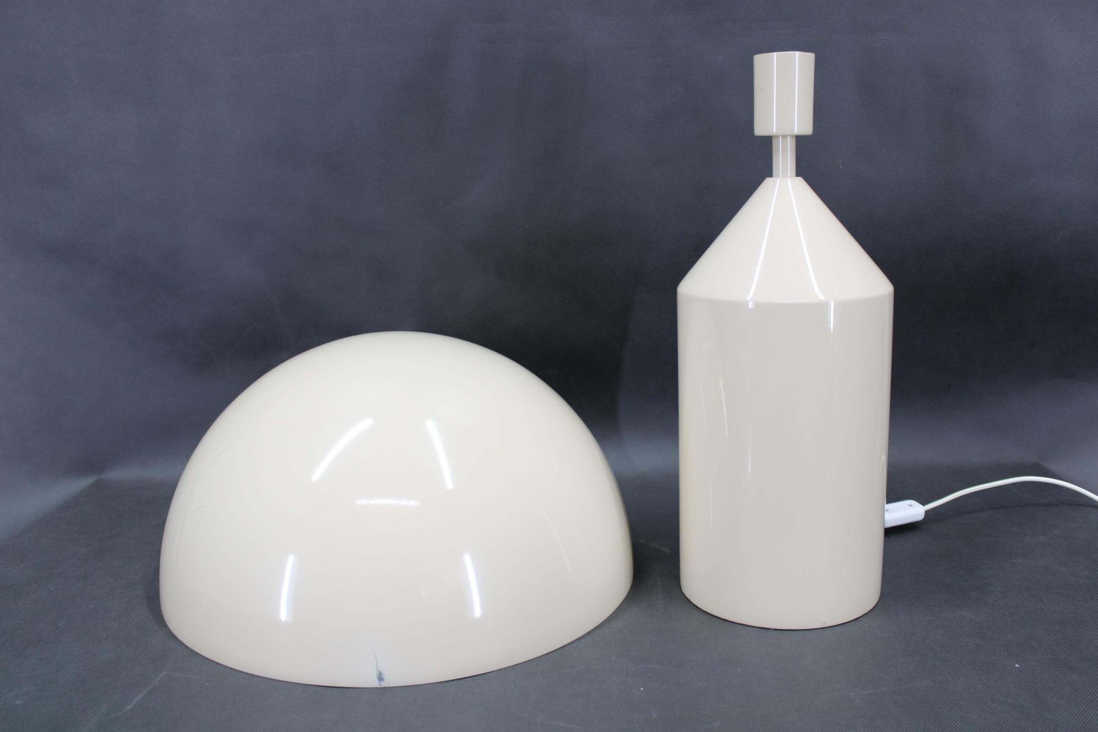 1970s Early Edition Of Vico Magistretti 'Atollo' Table Lamp For Oluce, Italy photo buy