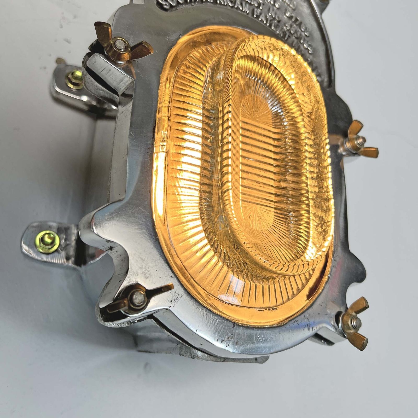 The Wigan Bulkhead Wall Light, 1940s photo for sale