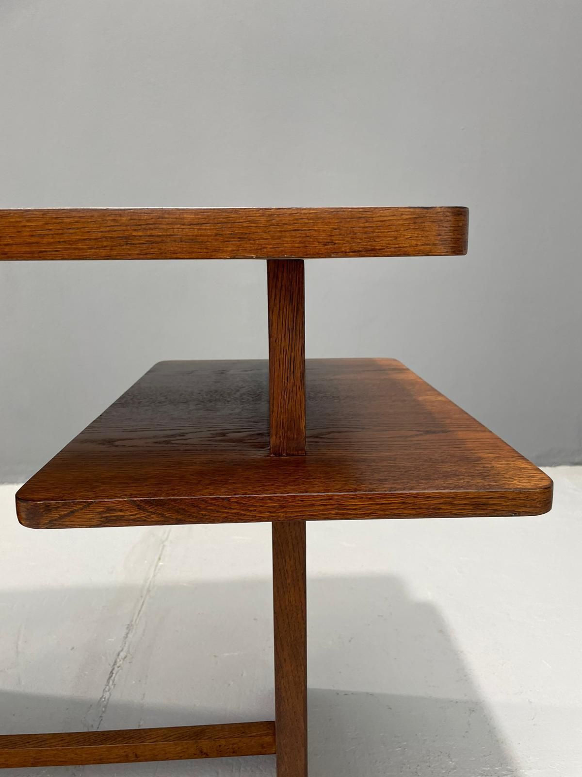 Fully Restored 1950s Writing Desk By Jindřich Halabala For Jitona – Czech Mid Century Modern photo for sale