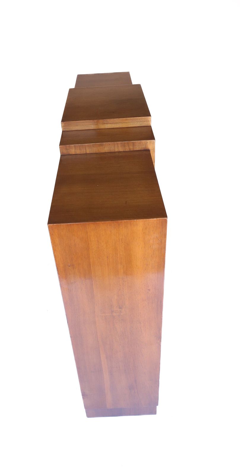 Art Deco Walnut Display Cabinet Circa 1930s photo Furniture