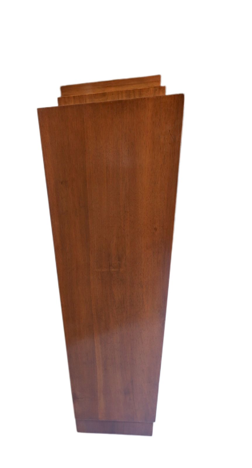 Art Deco Walnut Display Cabinet Circa 1930s photo vinterior