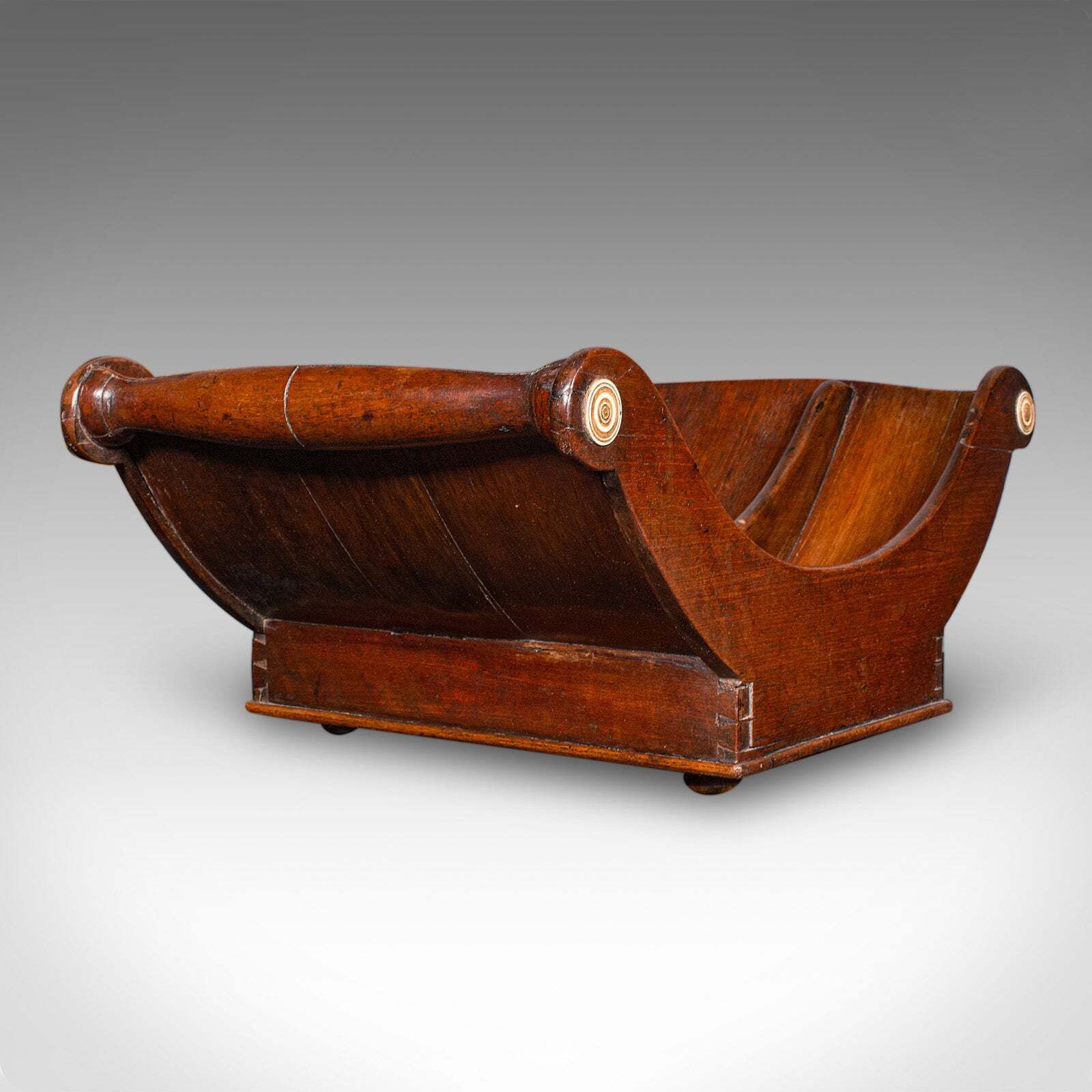 Antique Butler's Stilton Stand, English, Cheese Truckle Crescent, Georgian, 1780 photo vinterior
