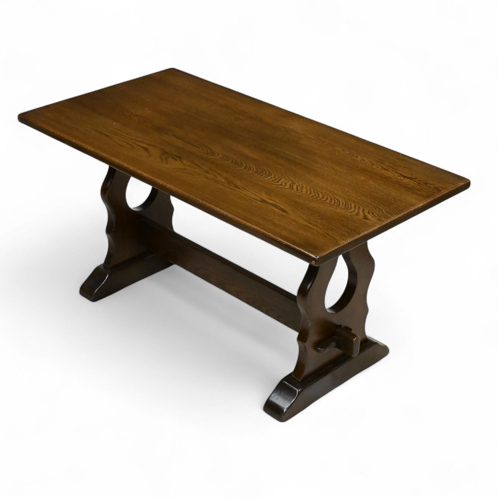Large Oak Coffee Table Tudor Refectory Style Jaycee Free Uk Delivery photo furniture