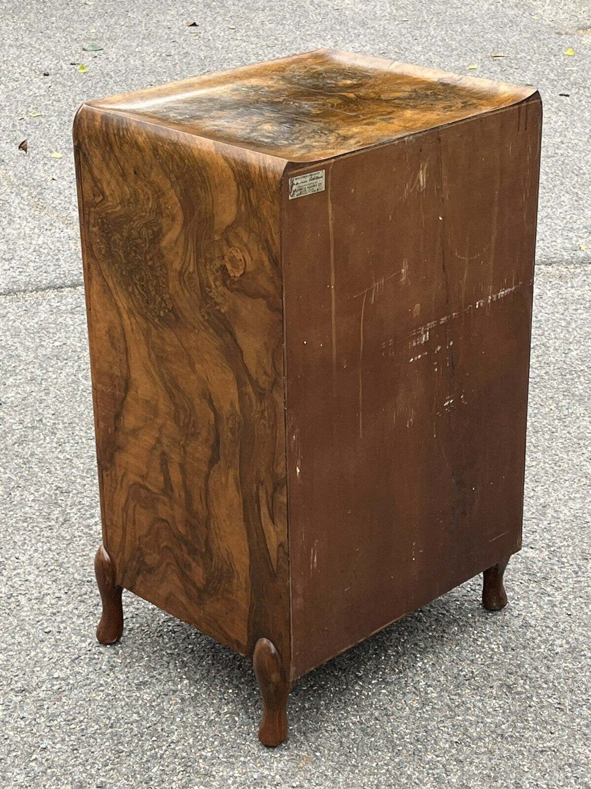 Art Deco Walnut Chest Of Drawers.Maurice Adams Of London W1. Amazing Quality. photo vinterior