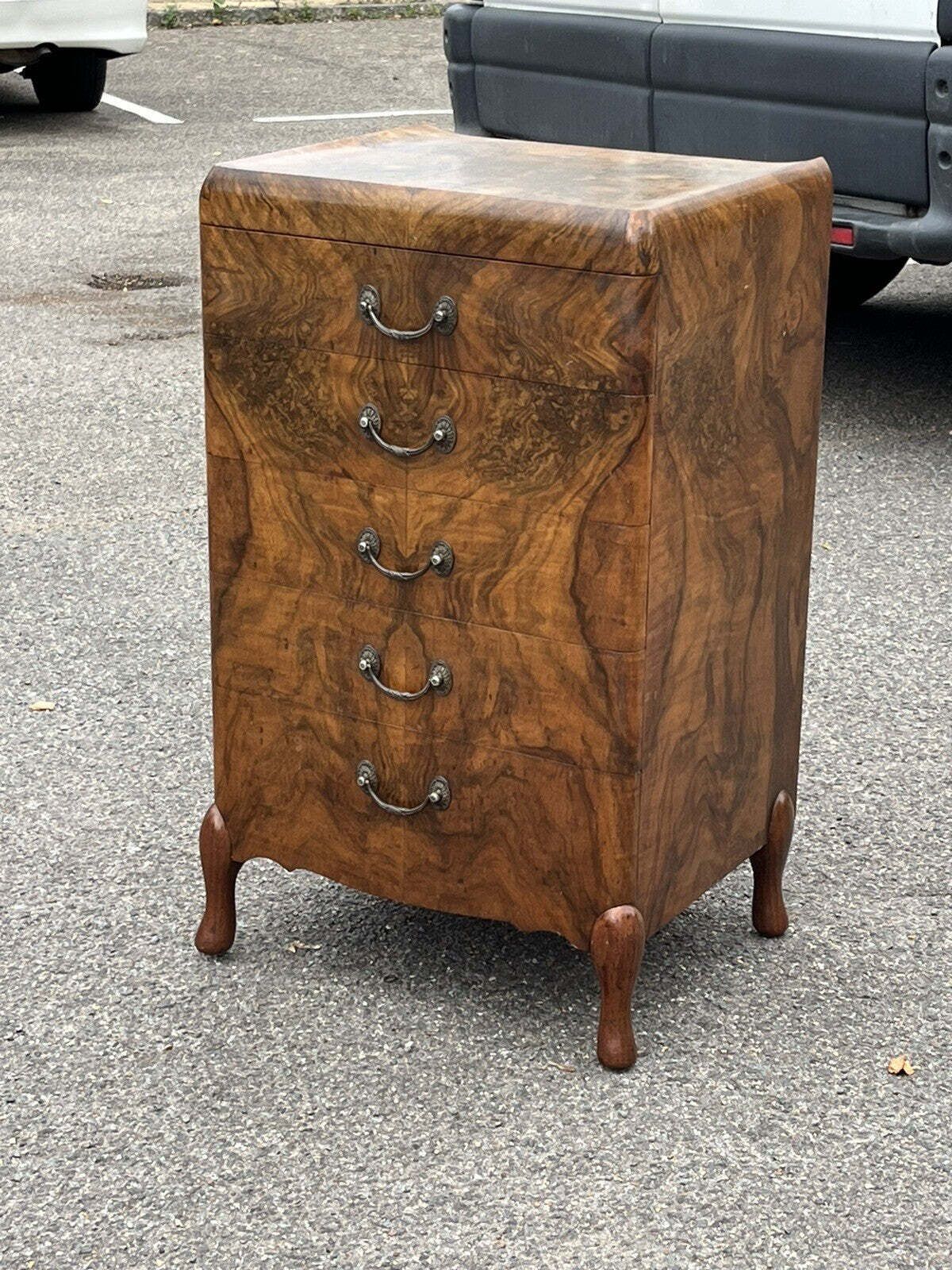 photo buy Art Deco Walnut Chest Of Drawers.Maurice Adams Of London W1. Amazing Quality.