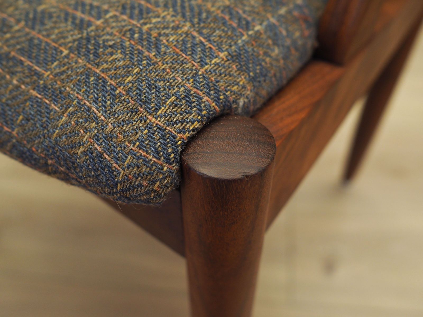 photo vinterior Set Van Drie Teakhouten Stoelen, Deens Design, Ca. Jaren 1970, Ontwerper: Kai Kristiansen
