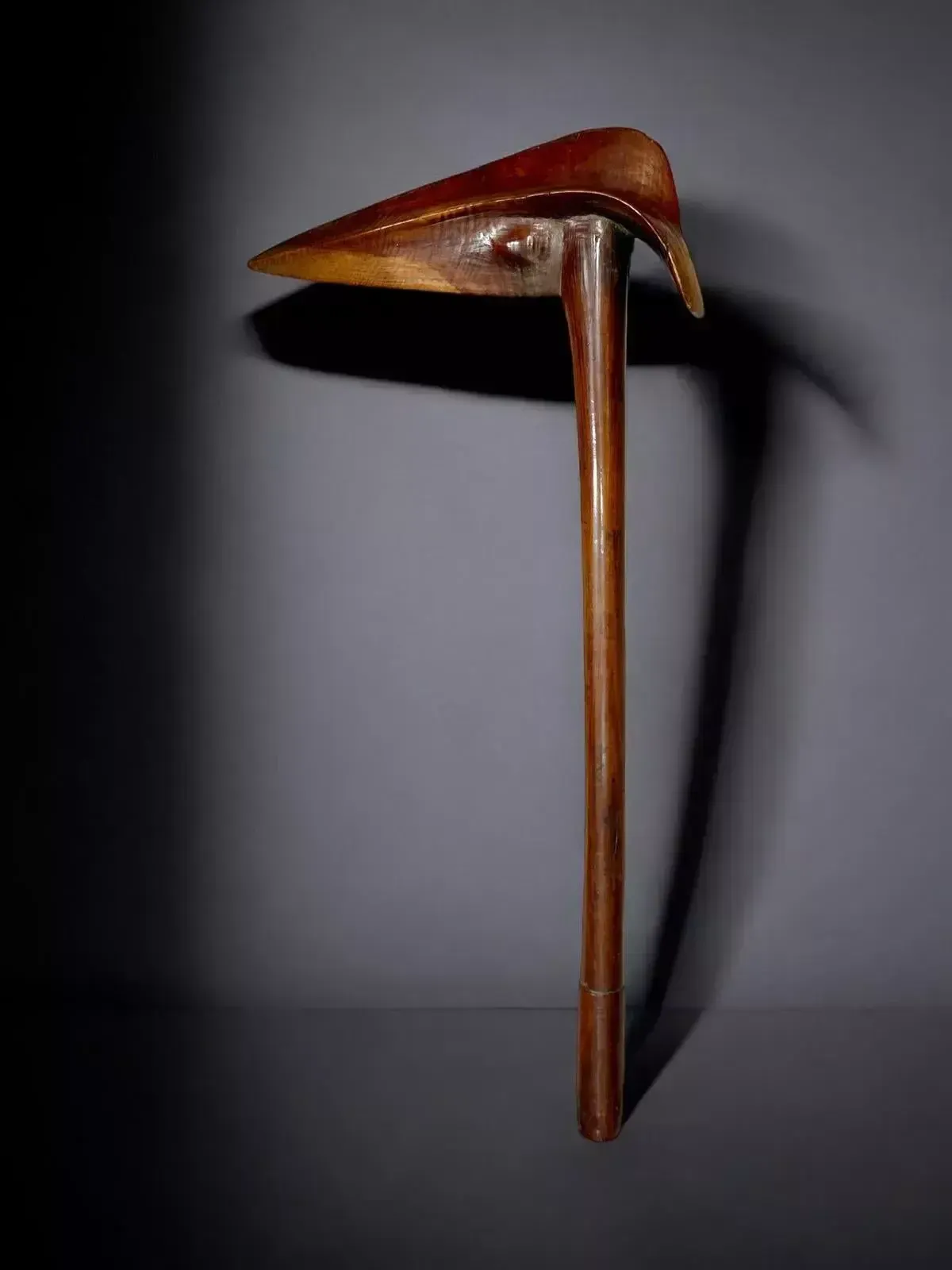 Rare Kanak Kagu Wooden Bird Beak Puzzle, New Caledonia, 19th Century photo furniture