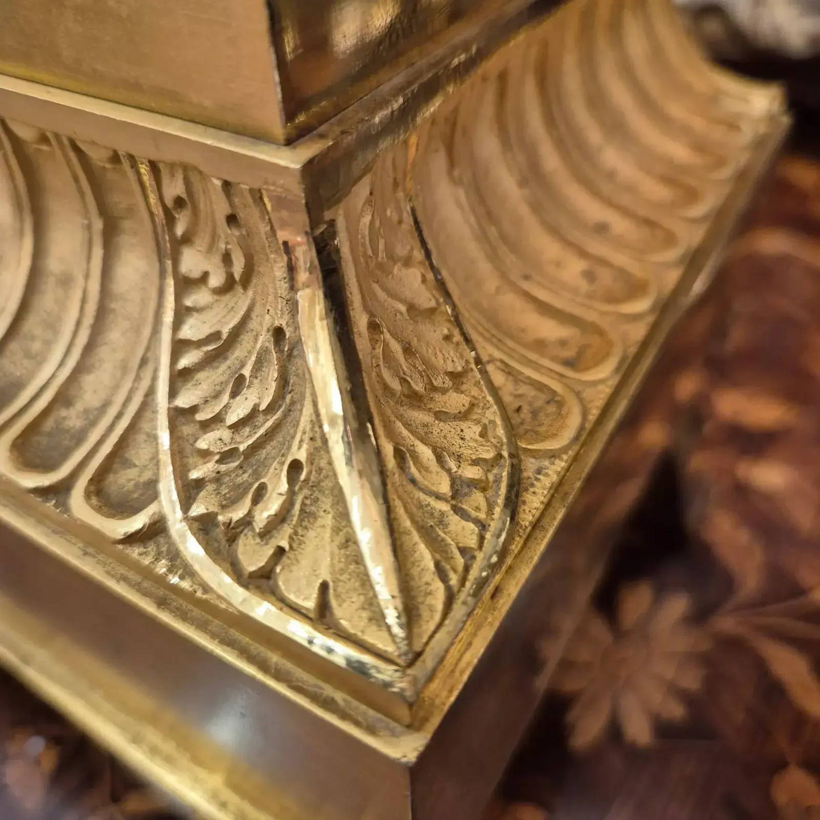 19th Century Charles X Clock With A Statue Of A Romantic Young Nobleman. photo furniture