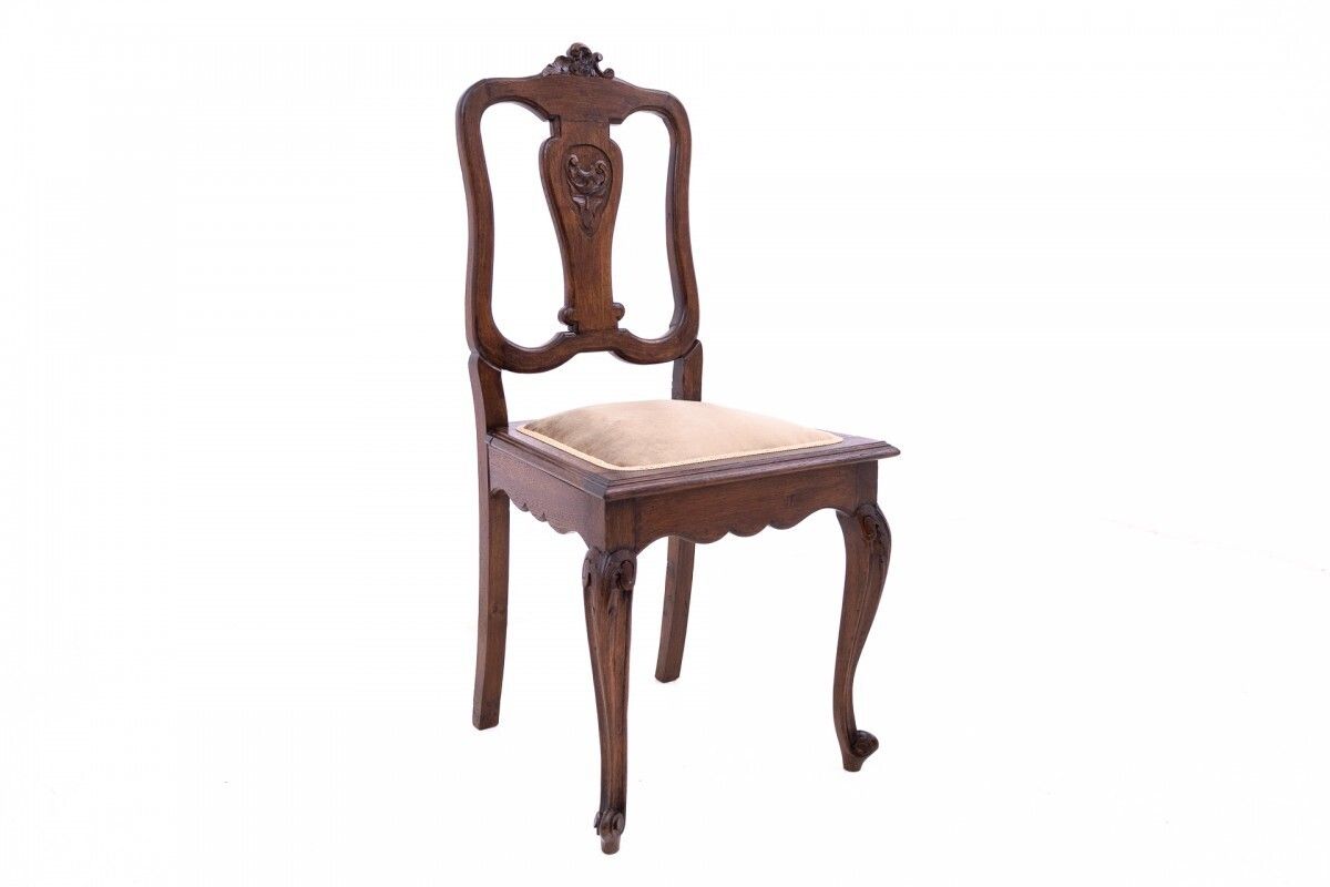 Set Of Six Antique Chairs From Around 1900, France. After Renovation. photo 1700.0