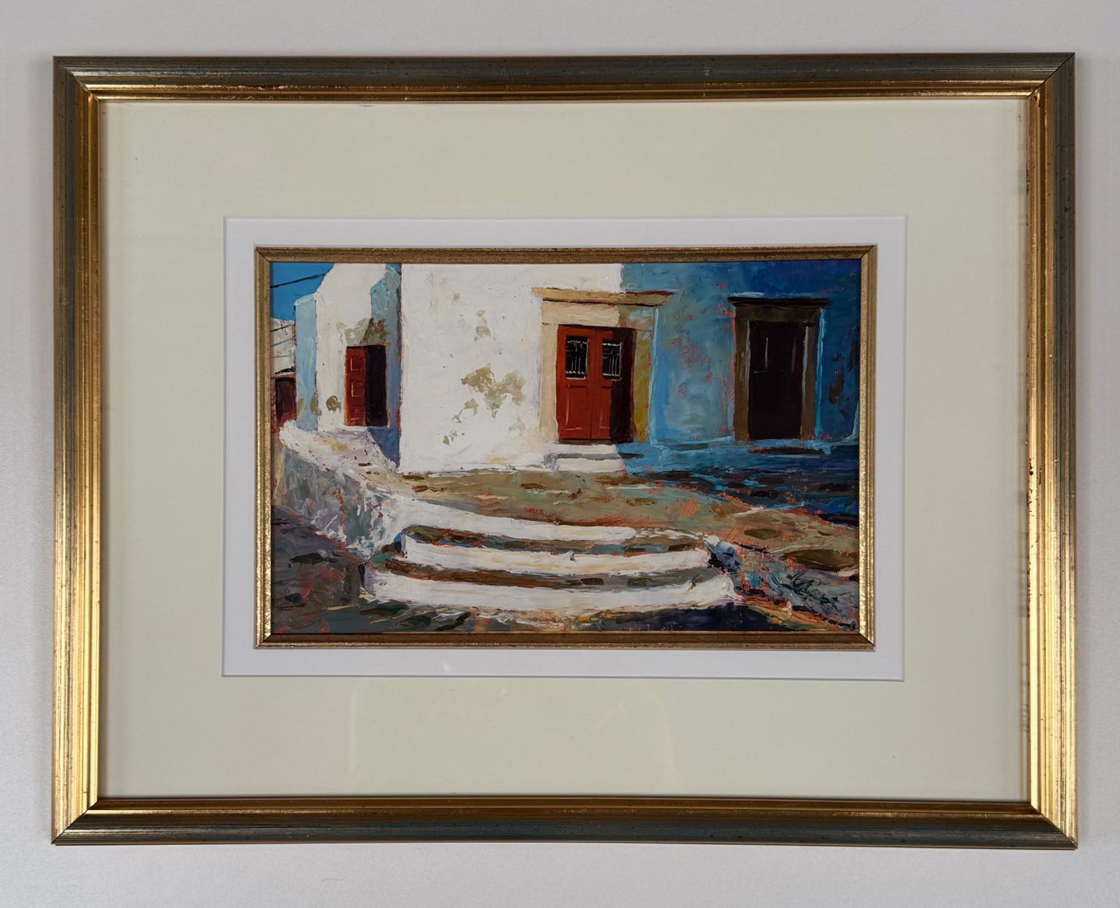 Red Church Door, Mykonos, 1990s