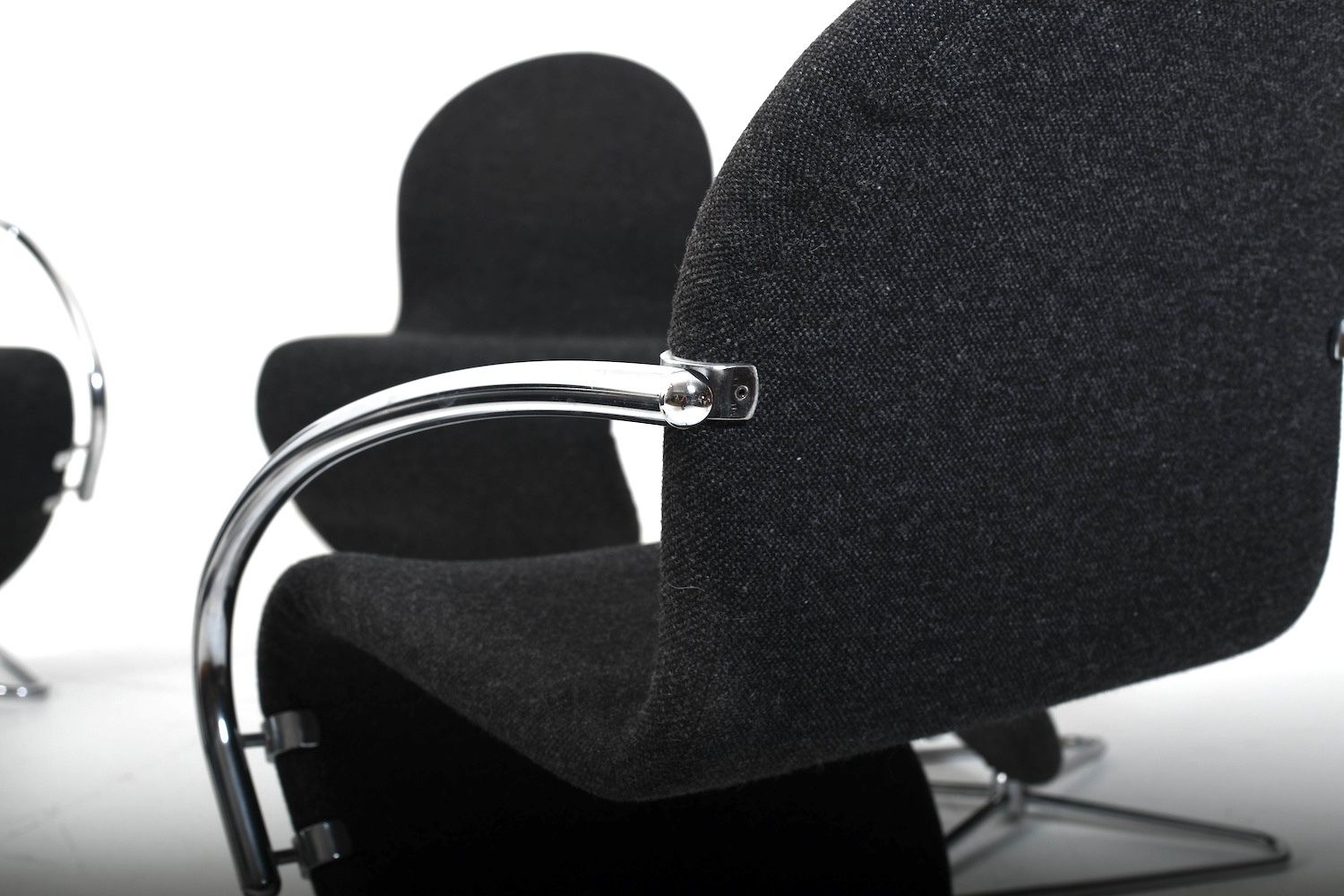 Verner Panton For Fritz Hansen 1973 Series 1 2 3 Butterfly Base photo Furniture