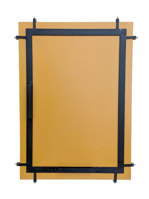 Rare Light Blue Glass Wall Mirror Mod.2014 By Fontana Arte, 1963 photo furniture