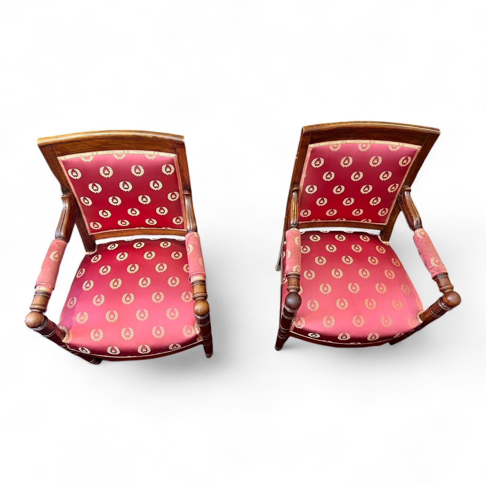 Pair Of 19th Century Armchairs From The Empire Period photo 4359.0