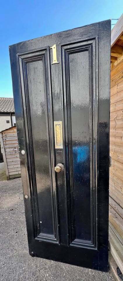 Large Victorian 1880 External Front Door