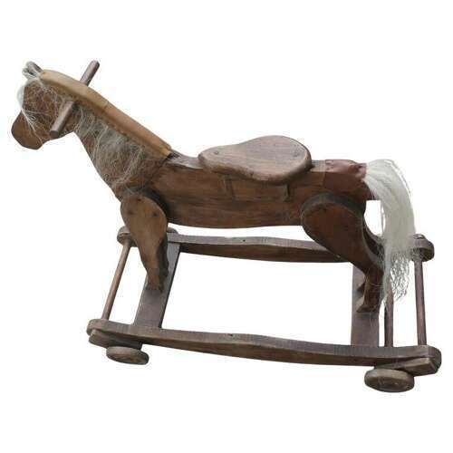 Little Wooden Horse, Pull Along And Rocker