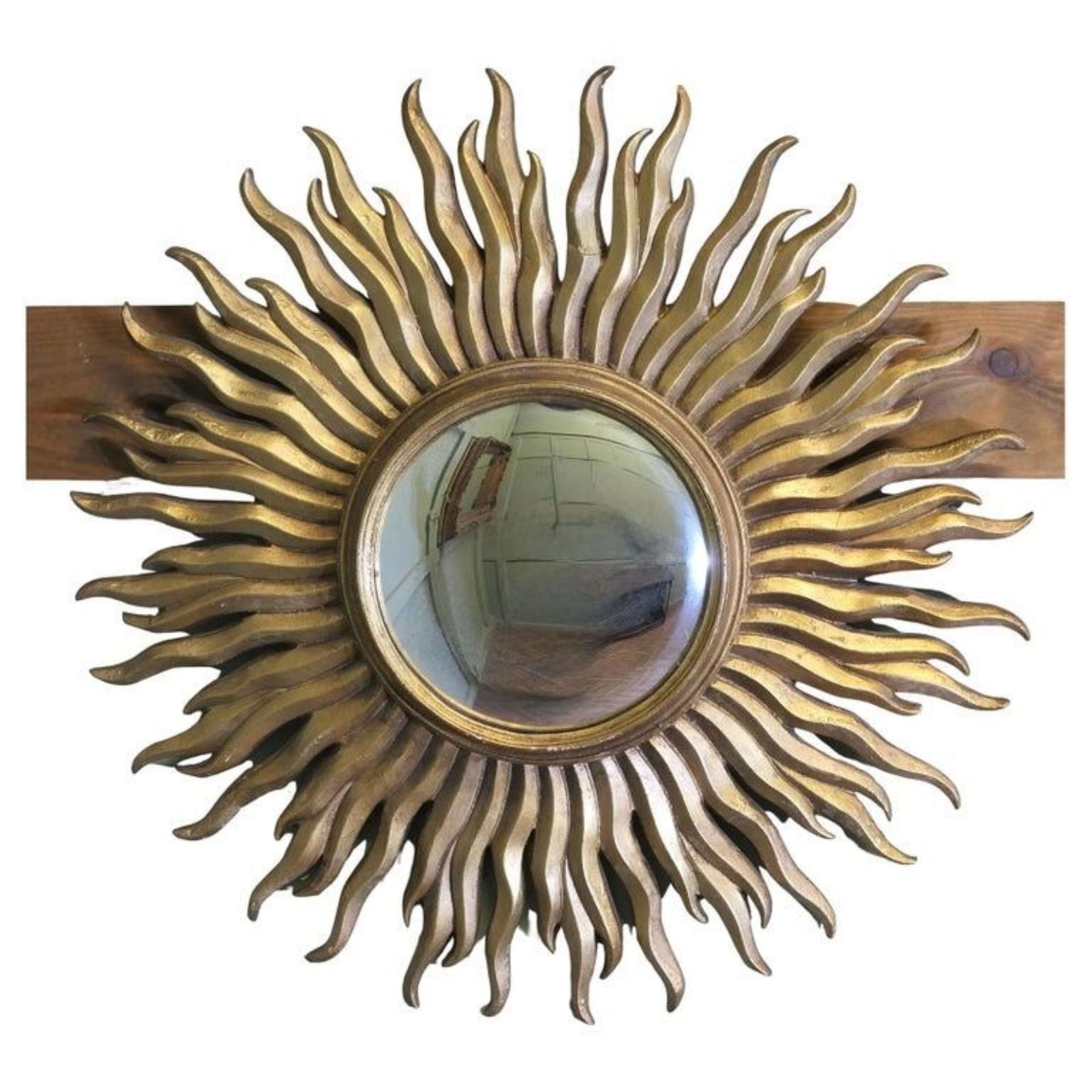 French Art Deco Style Sunburst Mirror